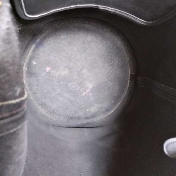 Coach Vintage Leatherware 80's XL Genuine Leather Feed Sac Duffel Bucket Bag USA - Picture 9 of 13